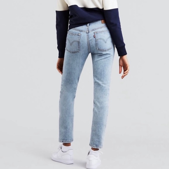 NWT Levi’s 501 S Skinny Jeans in Love Fool 24 x 30 - Picture 4 of 16